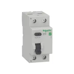 SCHNEIDER ELECTRIC - Interruptor Llave Diferencial 2x25A 30mA - EASY9
