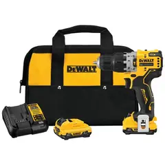 DEWALT - Taladro Percutor 3/8" 12V Max Xr Brushless Inc 2 Bat y Carg Dewalt DCD706F2-B2