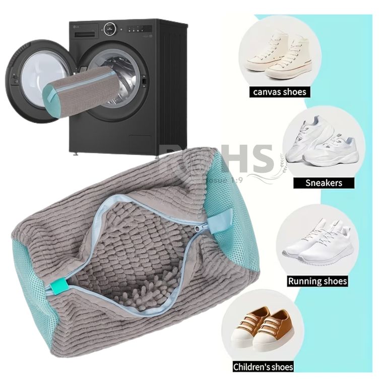 Bolsa Para Lavar Zapatillas x 1 Unidad Gris