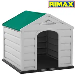 RIMAX - Casa para Perro Raza Pequeña Verde Rimax