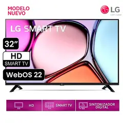 LG - Televisor LG Smart TV 32 HD 32LR600BPSC con webOS y AI ThinQ
