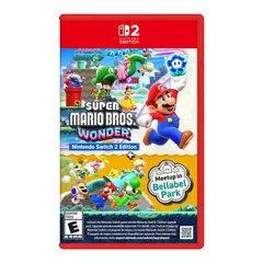 Nintendo - SUPER MARIO BROS WONDER + MEETUP IN BELLABEL PARK NINTENDO SWITCH 2