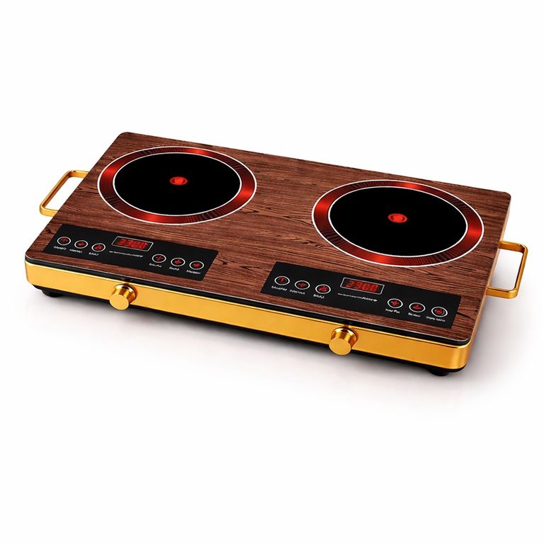 Cocina Electrica De Mesa Ceramica 2 Hornillas 3500W