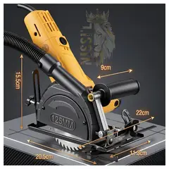 ROHS - ADAPTADOR DE AMOLADORA SIERRA CIRCULAR GUIA CORTE 45 FACIL DE USAR