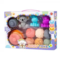 GENERICO - SET DE PELOTAS CON TEXTURA PARA BEBÉ