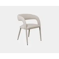 NIHM - Silla De Comedor De Tela Panyu Beige