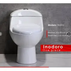 GENERICO - INODORO ONE PIECE BLANCO