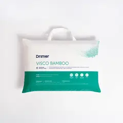 DRIMER - Almohada Visco Bamboo Estándar 60x40 cm