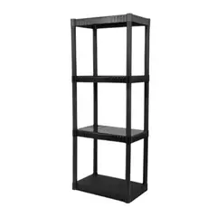 PRETUL - Estante Plástico De 4 Niveles 123cm Pretul Est-4p