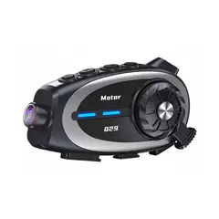 SEISA - Audifonos para Casco con Cámara HD 1080P - Bluetooth - Intercom - Mezclador de Multiescena - Third-Party