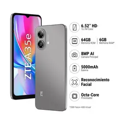 ZTE - Smartphone ZTE Blade A35e 2GB+64GB Gris