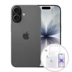 APPLE - IPHONE 17 256GB ESIM- NEGRO + CARGADOR + CASE PROTECTOR.