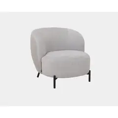 NIHM - Butaca De Tela Luma Light Grey