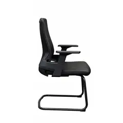 ZIYAZ - Silla de Oficina Lagos de Cuerina Visit Negro