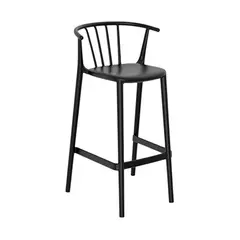 ZIYAZ - Silla Bar Woody Negro Alto H75.5 Negro