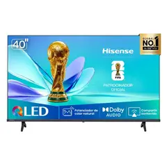 Hisense - TELEVISOR SMART TV HISENSE 40Q4SV QLED FHD