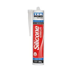 TEKBOND - Silicona Alta Temperatura Rojo 280gr x 12und