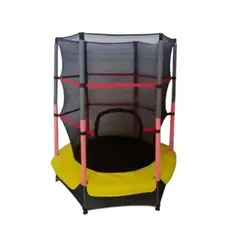 GENERICO - Trampolín Infantil Kids 140 cm - Amarillo