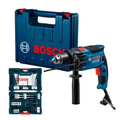 Bosch - Taladro percutor GSB 16 RE Bosch + SET 41 Piezas