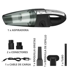 GENERICO - ASPIRADORA DE MANO INALAMBRICA PORTATIL IDEAL PARA EL HOGAR AUTO Y OFICINA
