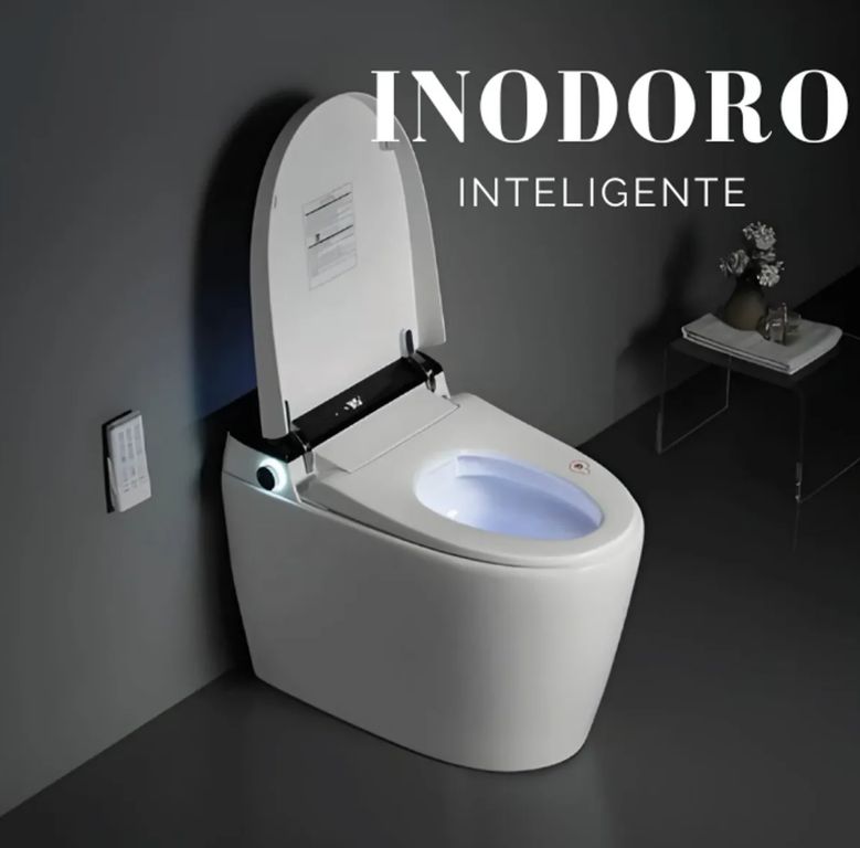 INODORO INTELIGENTE CON PANTALLA LED PRO ATLAS BLANCO