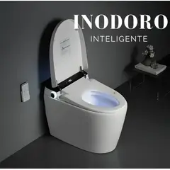 GENERICO - INODORO INTELIGENTE CON PANTALLA LED PRO ATLAS BLANCO