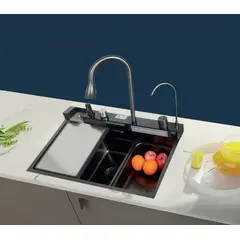 FRATELLI - LAVADERO DE COCINA MULTINACIONAL DIGITAL 5 TECLAS