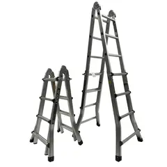 DECOR HOUSE INTEGRALES SAC - Escalera Telescópica Premium 4 Pasos