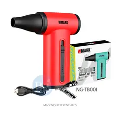 GENERICO - Mini Soplador Turbo Jet WMARK de Alta Velocidad Para Limpiar Máquinas en Barbería NG-TB001