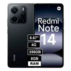 REDMI - Celular Redmi Note 14 4G 8RAM/ 256GB Negro