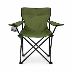 OEM - Silla Plegable Portátil Con Porta Vasos Camping