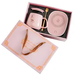 GENERICO - Taza eléctrico 300ml conservadora con cucharita