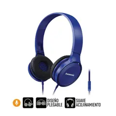 Panasonic - Audífono Panasonic Street con Micrófono RP-HF100ME-A