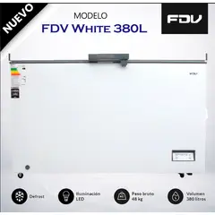 FDV - Congeladora FDV 380LT Horizontal Blanco