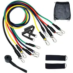 OEM - Bandas Elásticas para Glúteos y Piernas - Kit de Entrenamiento Resistencia 100LB con Estuche