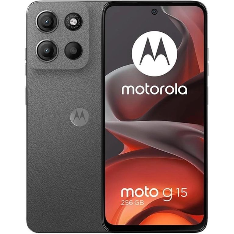 CELULAR MOTOROLA MOTO G15 4GB RAM 256GB ROM - GRIS