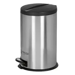 GENERICO - PAPELERA FACUSA CLEAN DE ACERO INOXIDABLE DE 30 LT CON PEDAL