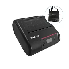 BIENEX - Impresora térmica Portatil DUAL 80mm Ticket y etiquetas adhesivas