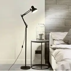 OEM - Lámpara de Piso Moderna 1.70m con Brazo Plegable 180° - Ideal para Lectura y Escritorio