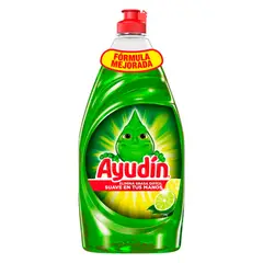 AYUDIN - Lavavajillas Líquido Ayudín Lima y Limón 1.2Lts