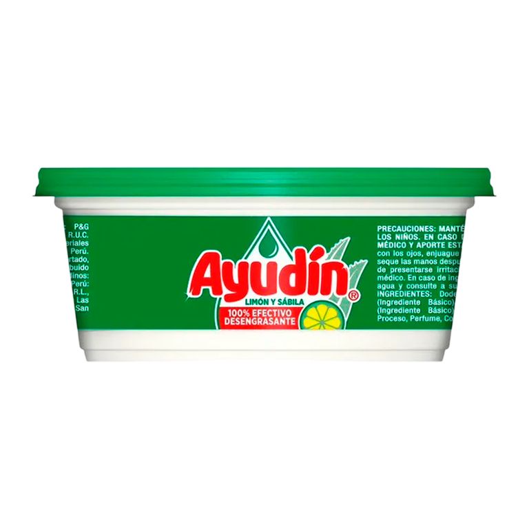 Lavavajillas en Pasta Ayudin Limón 300g