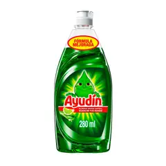 AYUDIN - Lavavajillas Liquido Ayudin Limon y Sabila 280ml