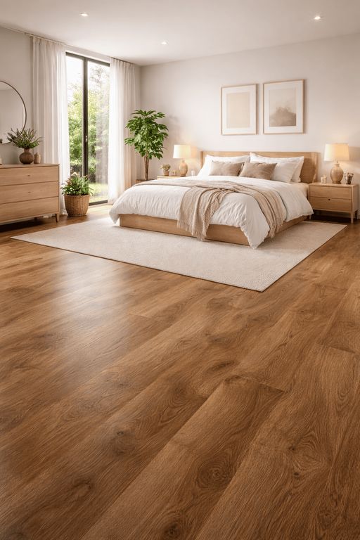 Piso Laminado Delta Color Roble Patras - Piso Europeo