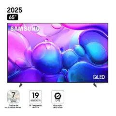 SAMSUNG - Televisor QLED 65" UHD 4K Smart TV QN65Q6FAAGXPE Modelo 2025