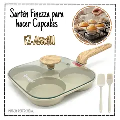 FINEZZA - Sartén para Panqueques Finezza 4 Pzs. (FZ-A580HU)