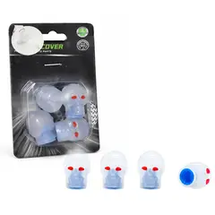 OEM - Tapas Para Pitón De Llanta Calabera Rojo Azul