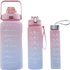 OEM - Tomatodo Trio (1 De 2lts, 1 De 900ml Y 300ml) Motivacional