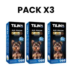 PLOP - Pack X3 Tilin 4.5 A 10kg Antipulgas Con Hepatoprotector