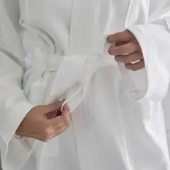 GENERICO - Bata de Baño Waffle - Talla M