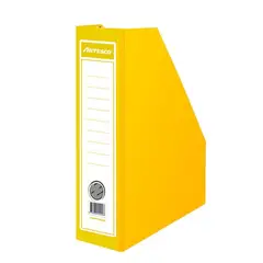 ARTESCO - Archivador Revistero Artesco Plastificado Amarillo